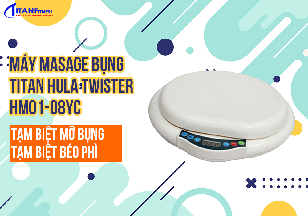 Máy massage bụng TiTan Hula Twister HM01-08YC