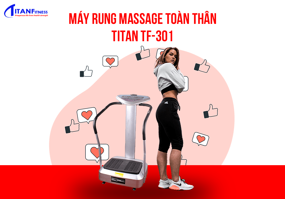 Máy rung massage toàn thân Titan TF-301