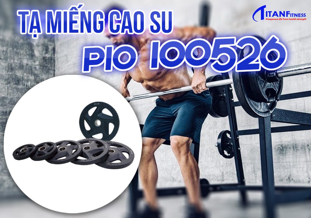 Tạ miếng cao su Pio 100526 là sản phẩm chất lượng cao
