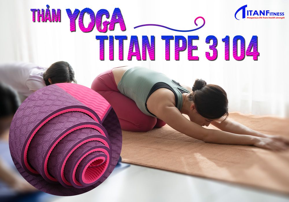Thảm Yoga Titan TPE 3104
