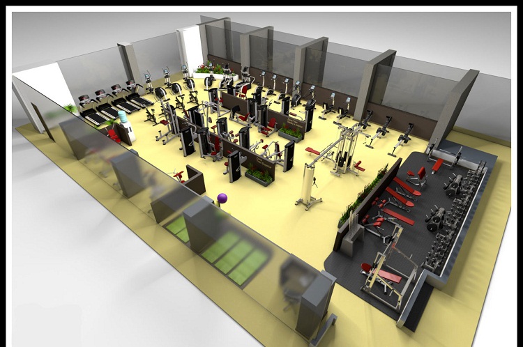 Nhận thiết kế mô hình setup phòng tập gym hiệu quả thu hút khách hàng