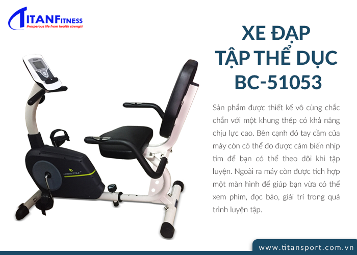 Xe đạp tập thể dục Titan BC-51053