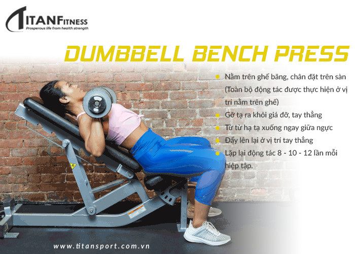 dumbell bnech press hiệu quả
