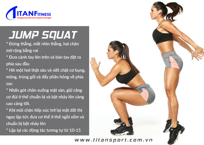 hướng dẫn jump squat hiệu quả