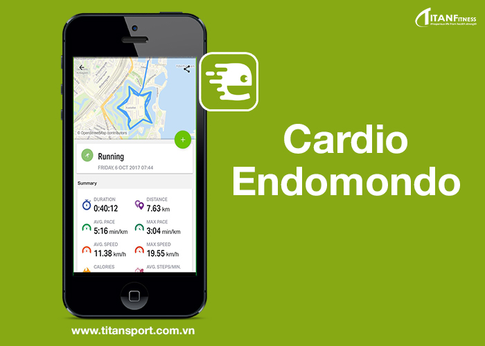ứng dụng Cardio Endomondo