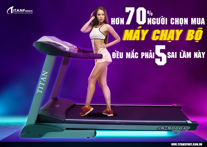 sai lầm khi mua máy chạy bộ