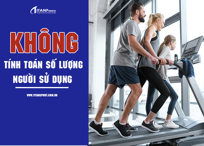 Không tính toán số lượng người sử dụng