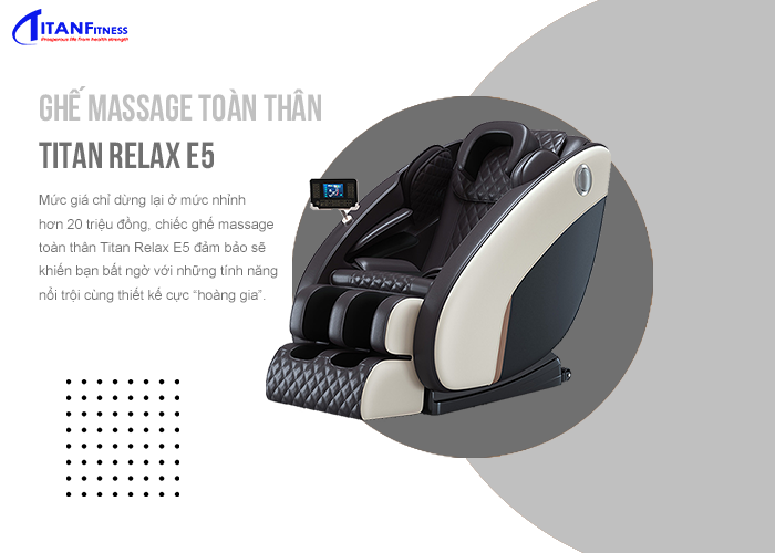 Ghế massage toàn thân Titan Relax E5
