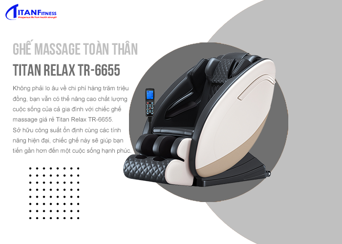 Ghế massage toàn thân Titan Relax TR-6655