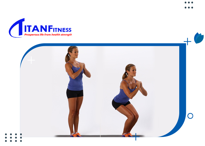 Squat hẹp là một trong những bài tập giảm mỡ bụng nhanh trong 3 ngày