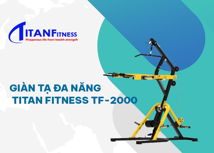 Giàn tạ đa năng hiệu Titan Fitness TF-2000