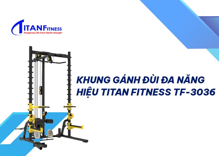 Khung gánh đùi đa năng hiệu Titan Fitness TF-3036