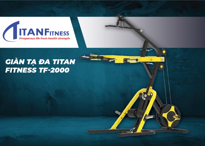 Giàn tạ đa năng hiệu Titan Fitness TF-2000