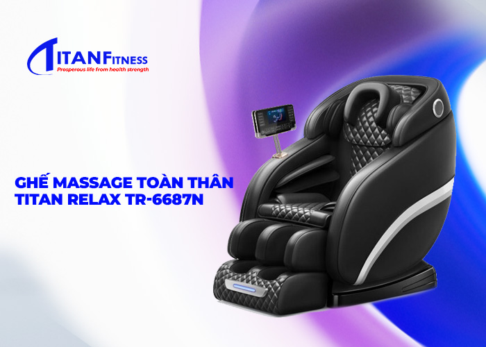 Ghế massage toàn thân Titan Relax TR-6687N