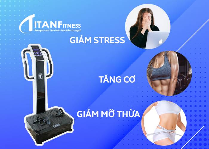 Công dụng máy rung toàn thân đối với cơ thể 