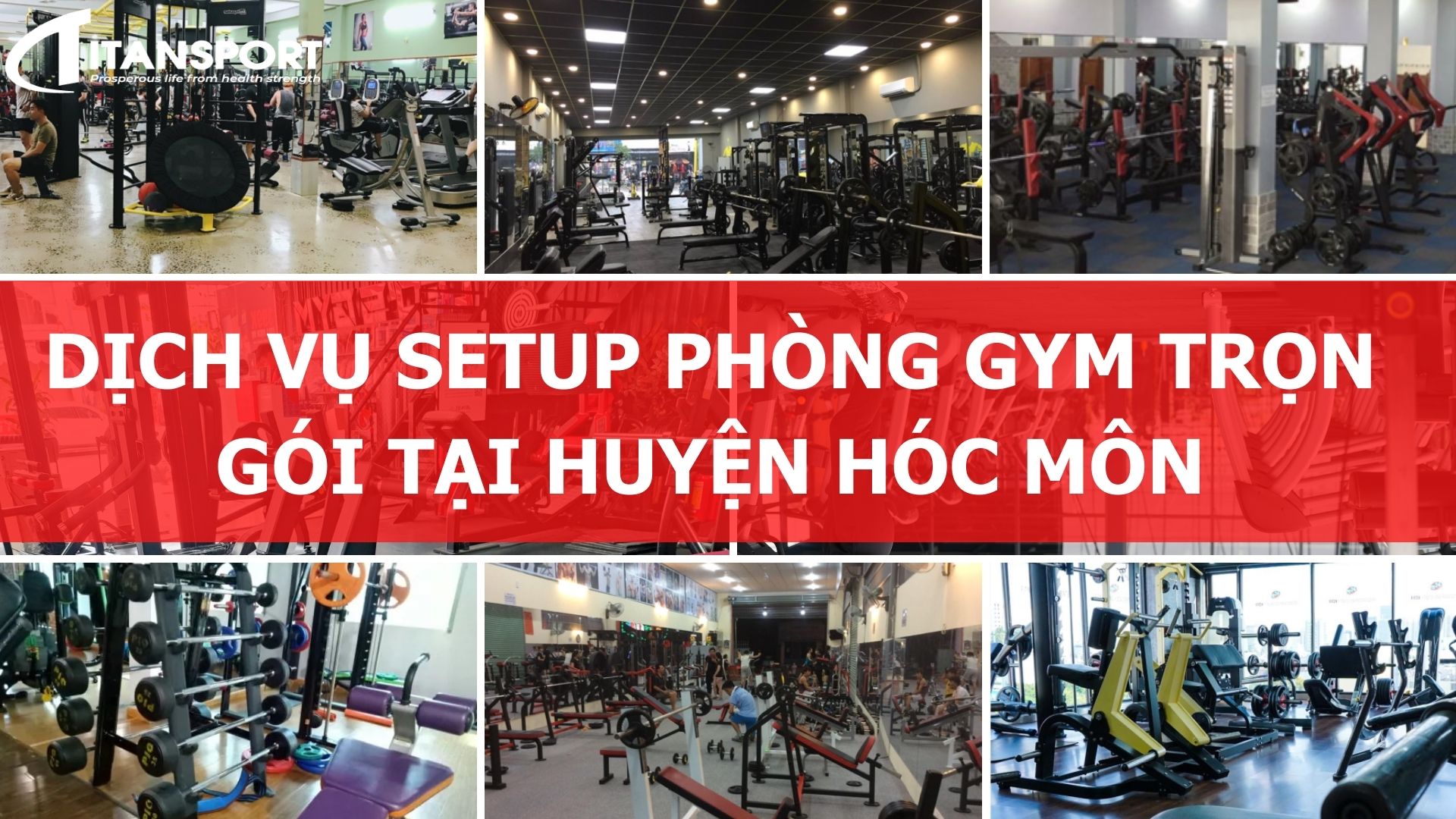 Dịch vụ Setup phòng Gym trọn gói tại Huyện Hóc Môn