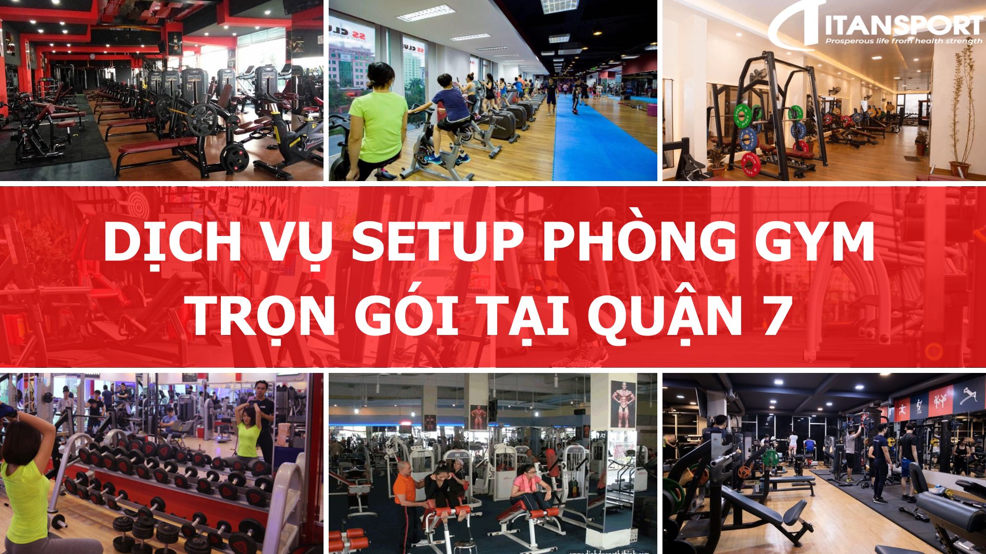 Dịch vụ Setup phòng Gym trọn gói tại Quận 7