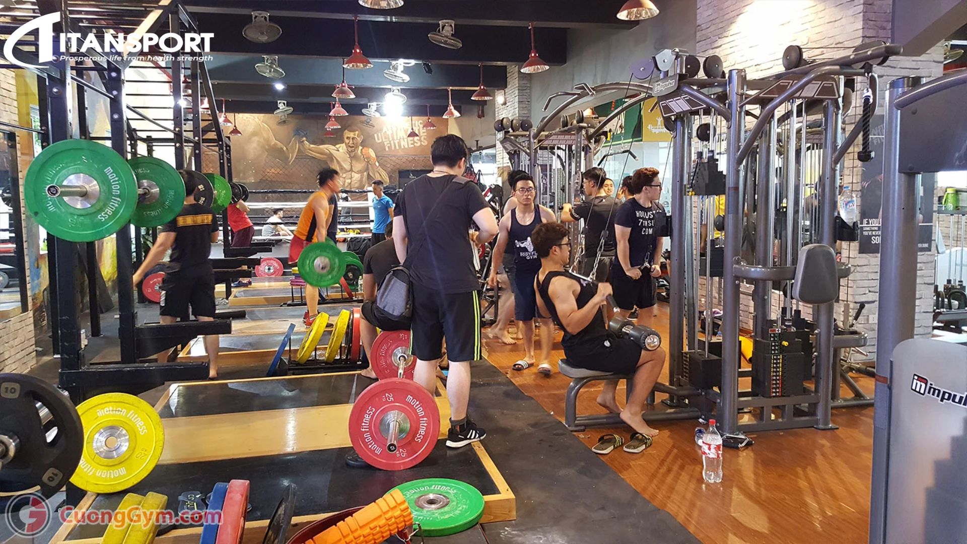 Setup phòng gym bình dân quận 7