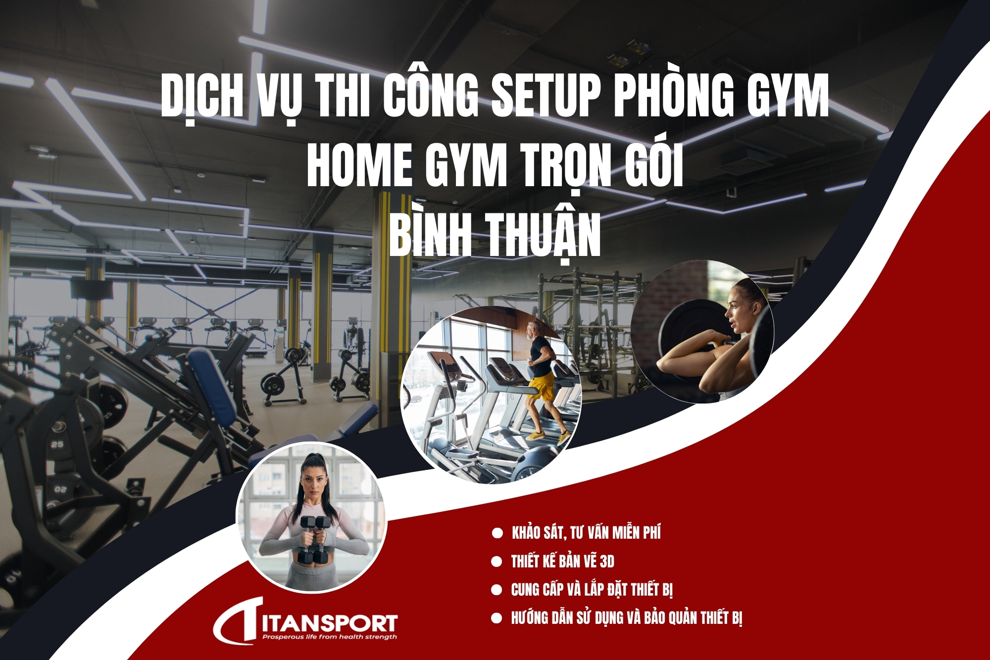 setup gym Bình Thuận