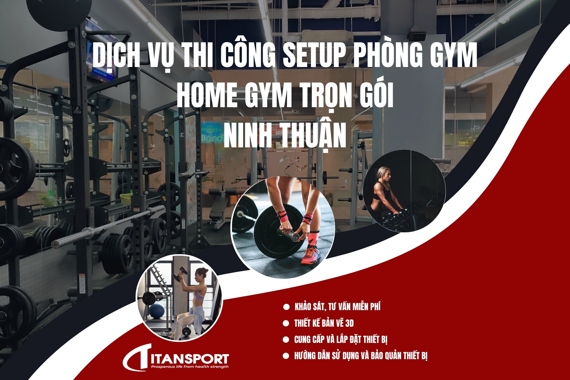 setup gym Ninh Thuận