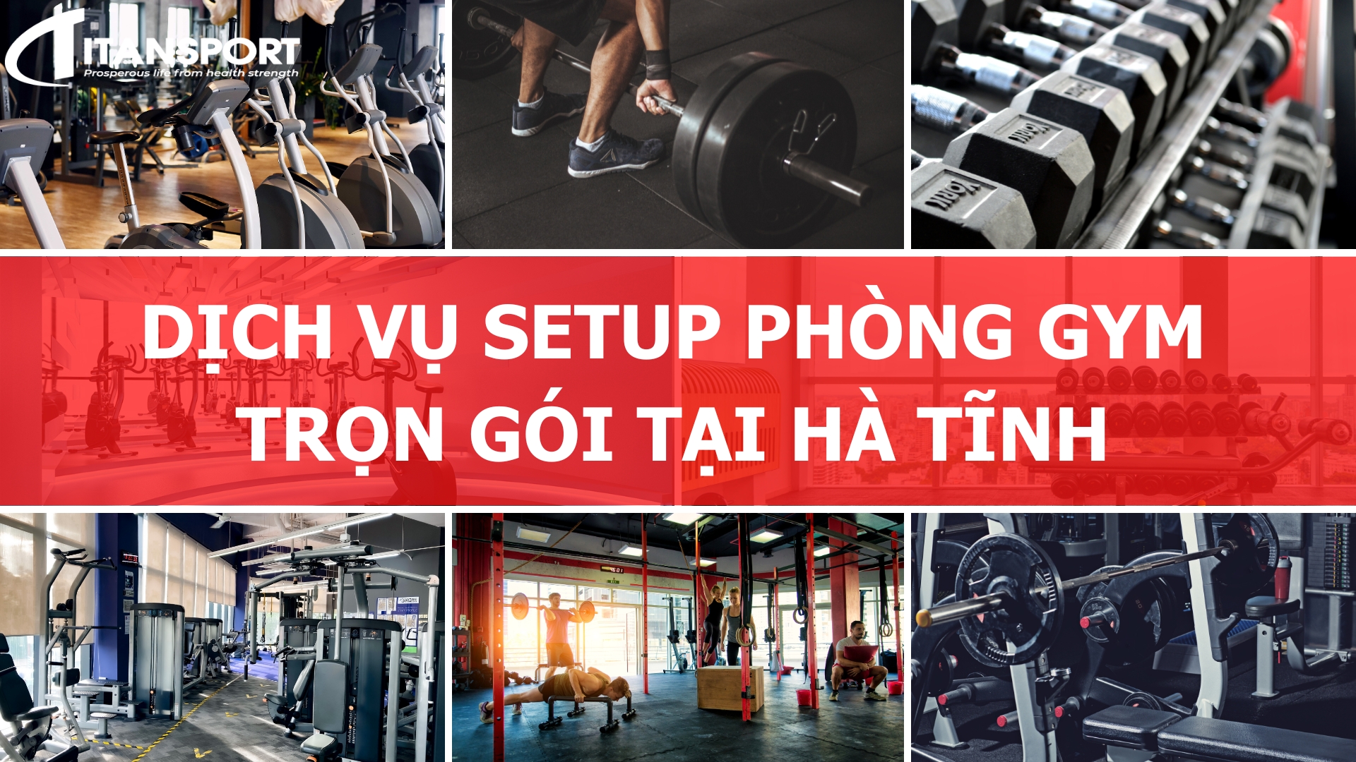 setup gym Hà Tĩnh trọn gói