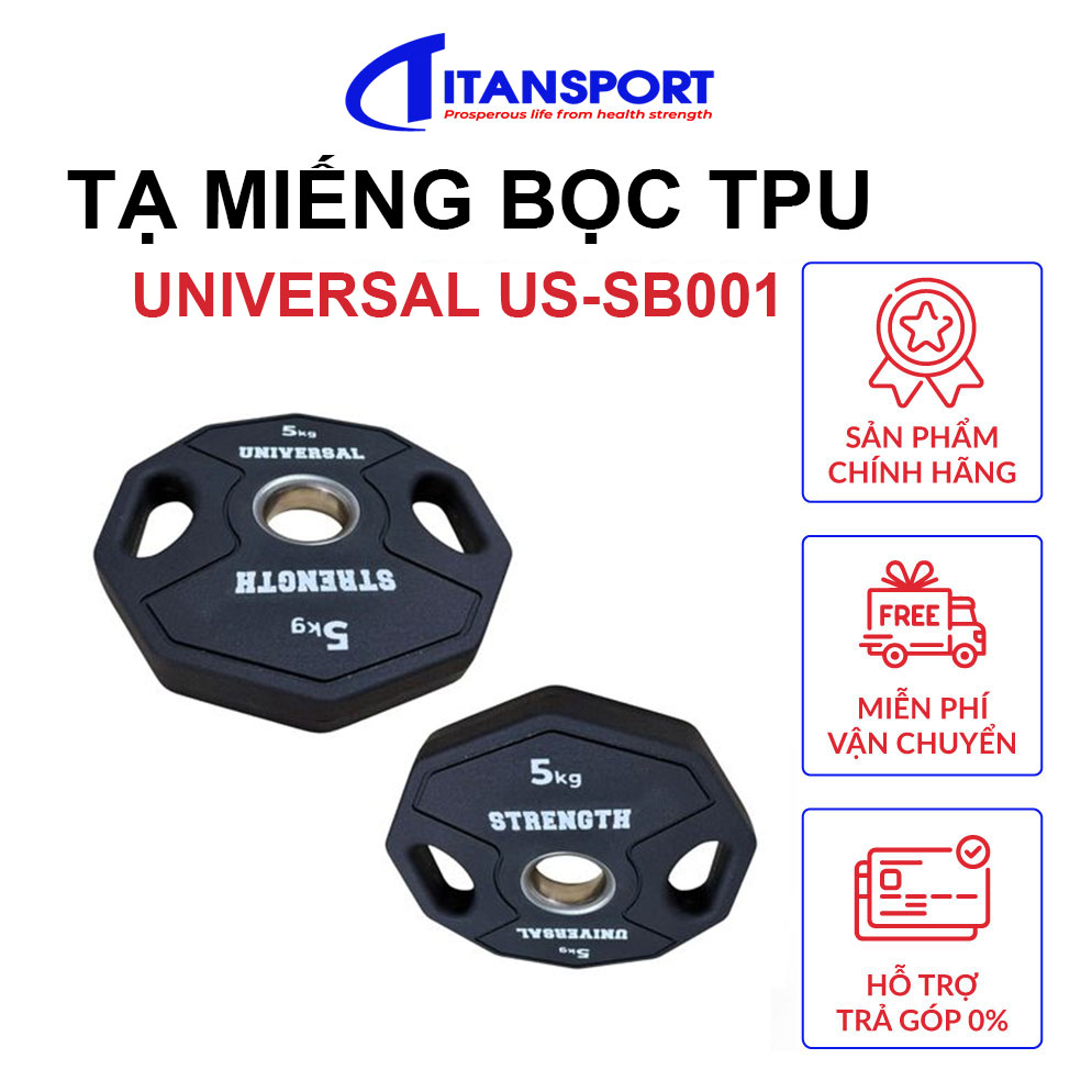 Tạ miếng bọc TPU US-SC001