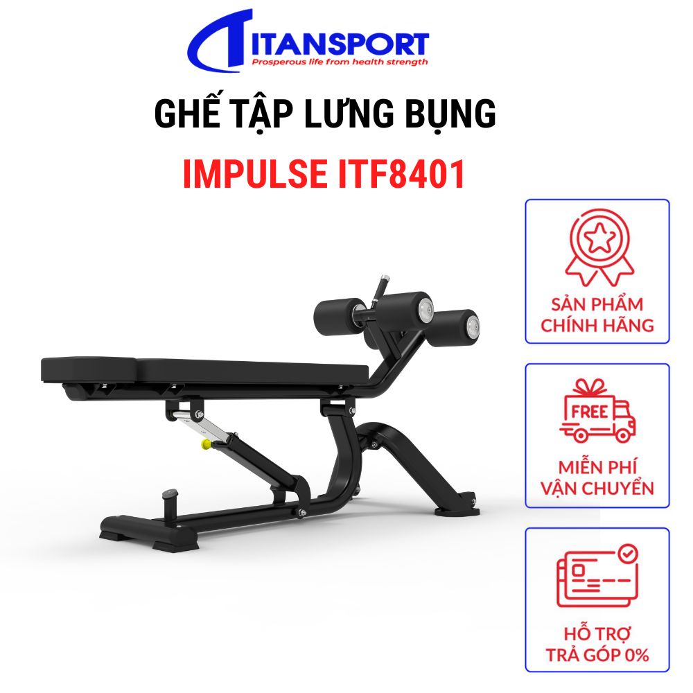 GHẾ TẬP LƯNG BỤNG IMPULSE ITF8401