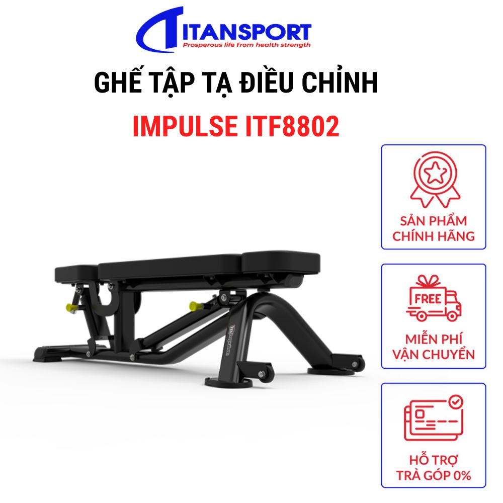 GHẾ TẬP TẠ ĐIỀU CHỈNH IMPULSE ITF8802
