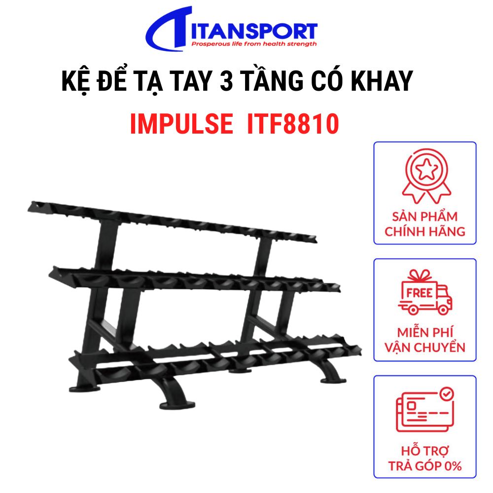KỆ ĐỂ TẠ TAY 3 TẦNG CÓ KHAY IMPULSE ITF8810