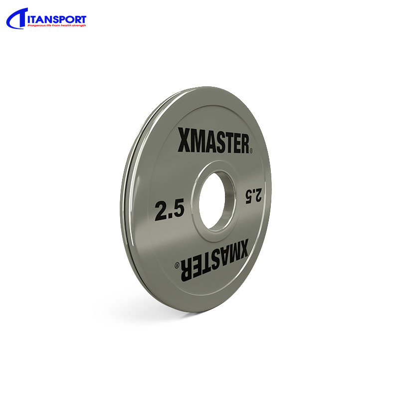 Tạ miếng Powerlifting mạ Chrome loại 2.5kg, hiệu Xmaster