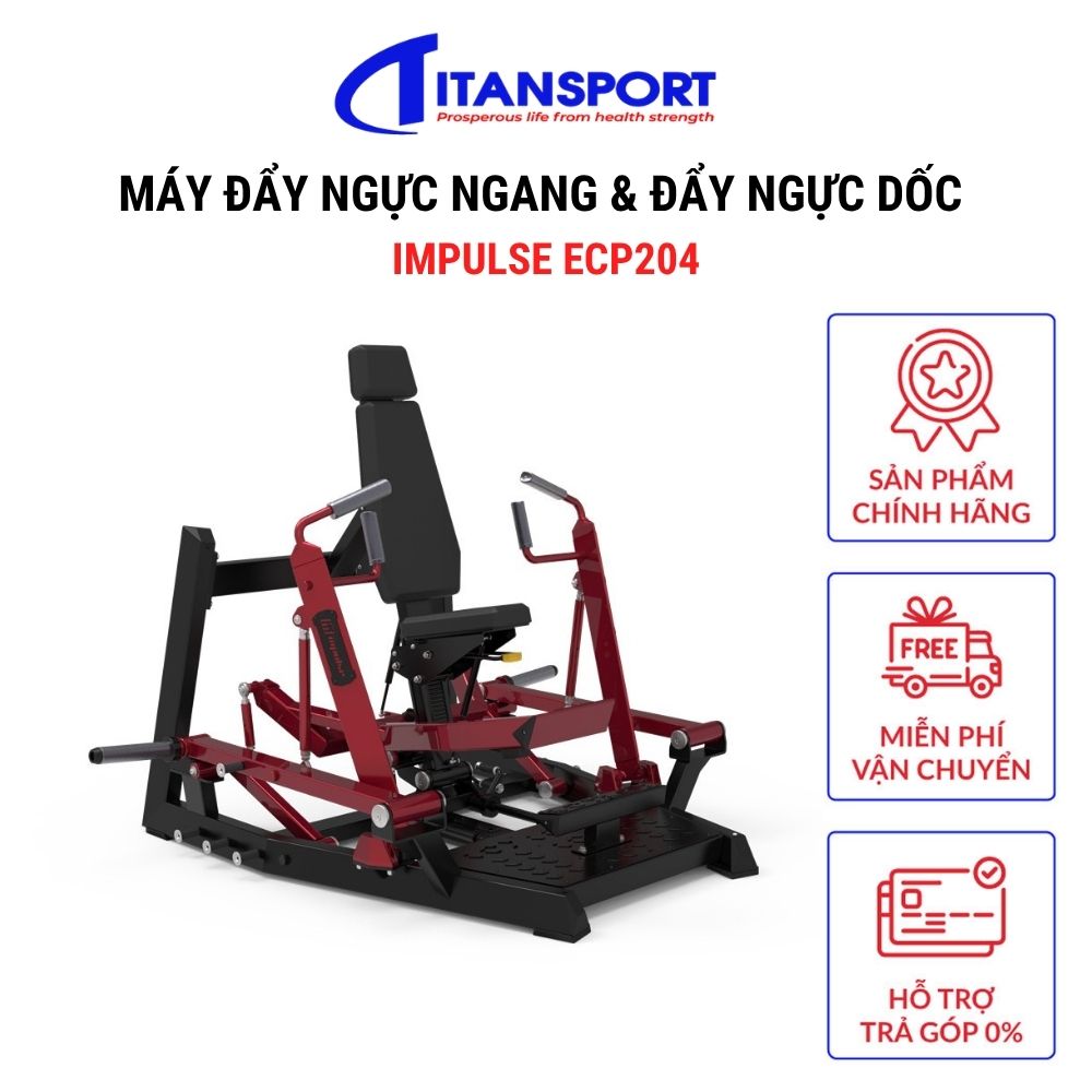 Máy đẩy ngực ngang & đẩy ngực dốc xuống Impulse IFP1201